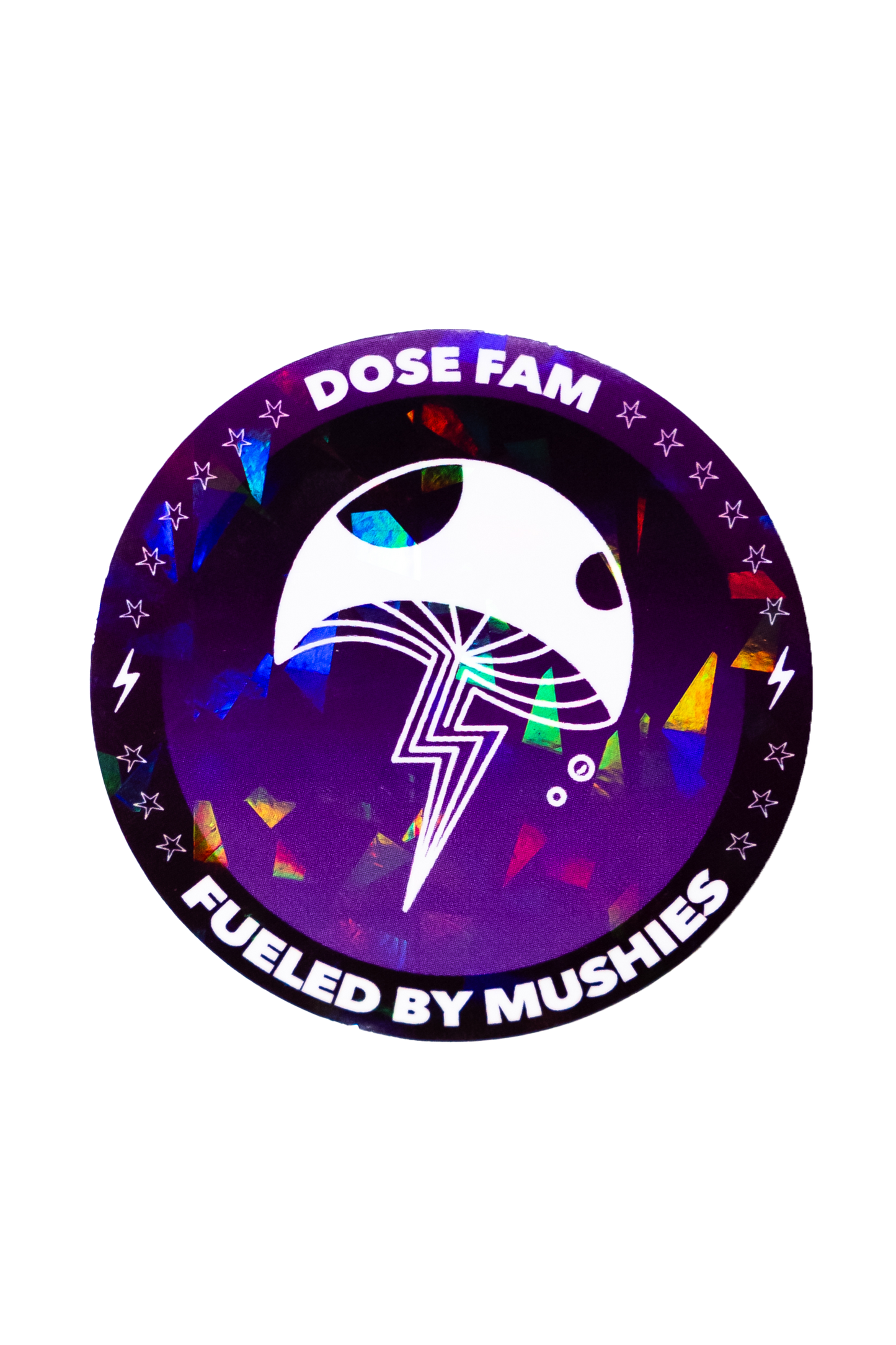 Fueled By Mushies Sticker